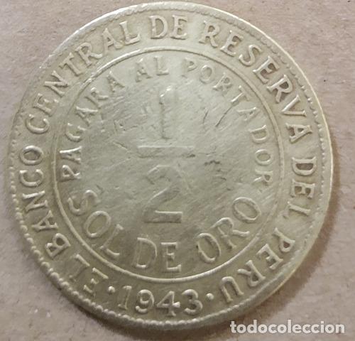Monedas antiguas de Am&eacute;rica: 3 monedas del peru - Foto 1