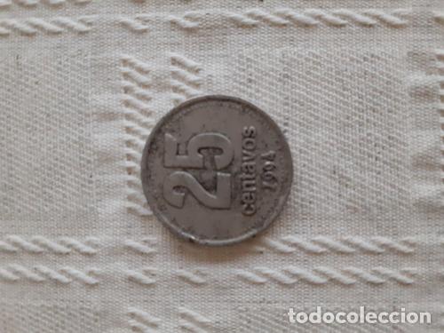 Monedas antiguas de Am&eacute;rica: moneda argentina 25 ctvs - Foto 1