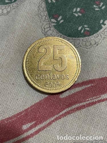 Monedas antiguas de Am&eacute;rica: moneda 25 centavos argentina - Foto 1