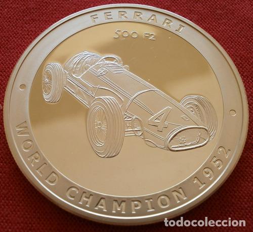 Monedas antiguas de Am&eacute;rica: moneda plata ferrari