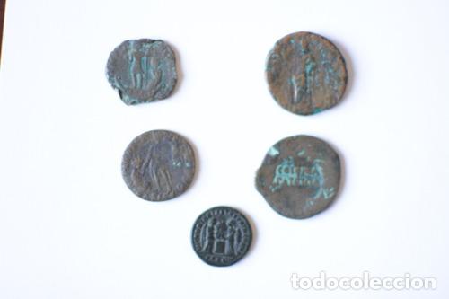 Monedas antiguas de Am&eacute;rica: monedas del imperio romano - Foto 1