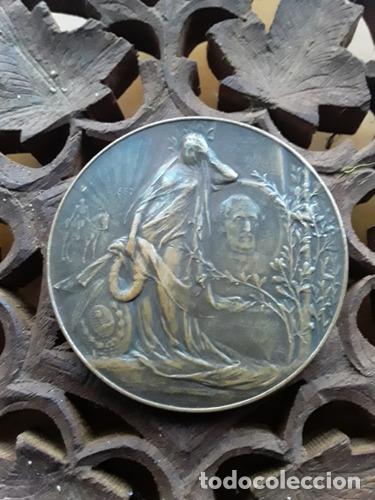 Monedas antiguas de Am&eacute;rica: medalla roze art nouveau 1906 en memoria de bartolome mitre