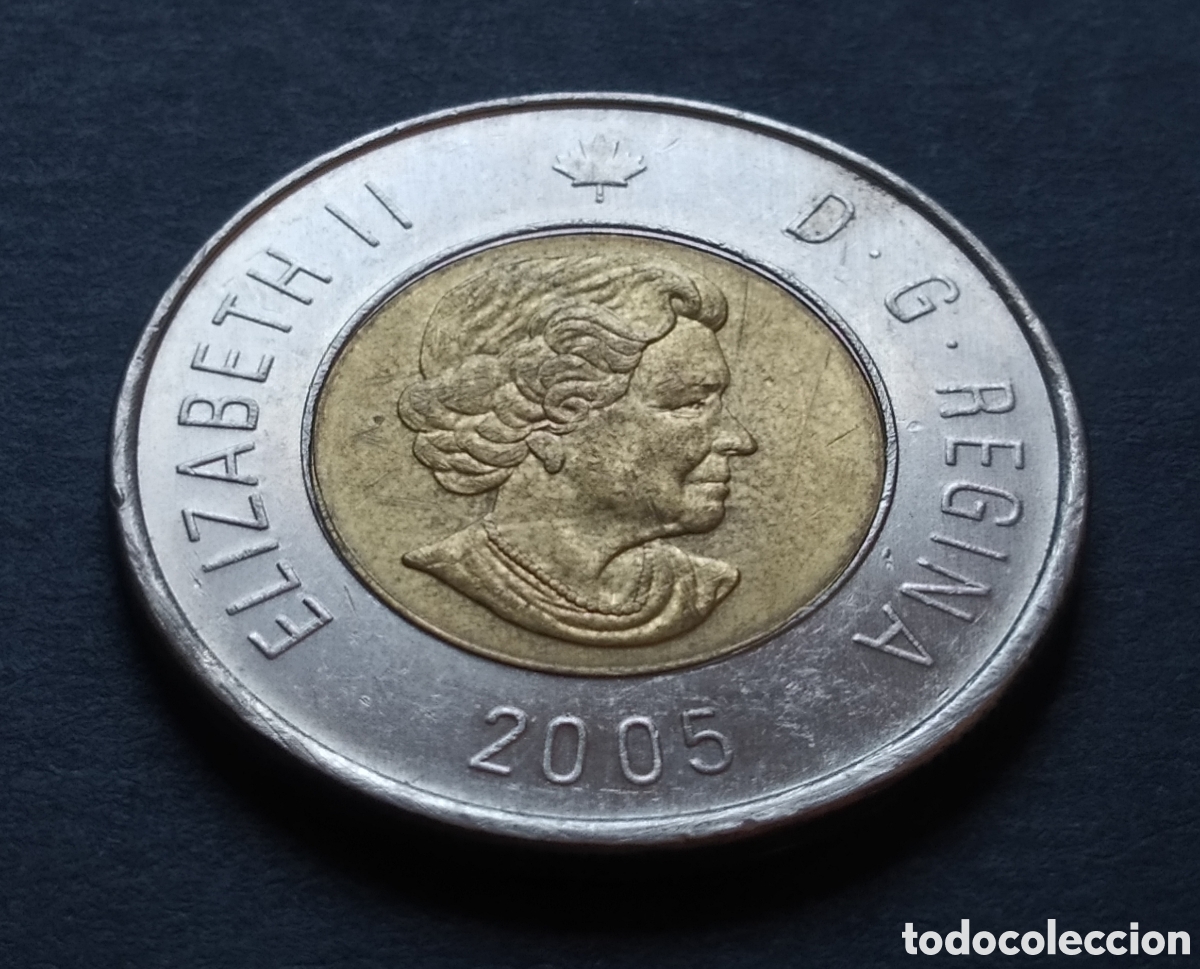 Monedas antiguas de Am&eacute;rica: MONEDA - CANADA 2 DOLLARES 2005 - Foto 4