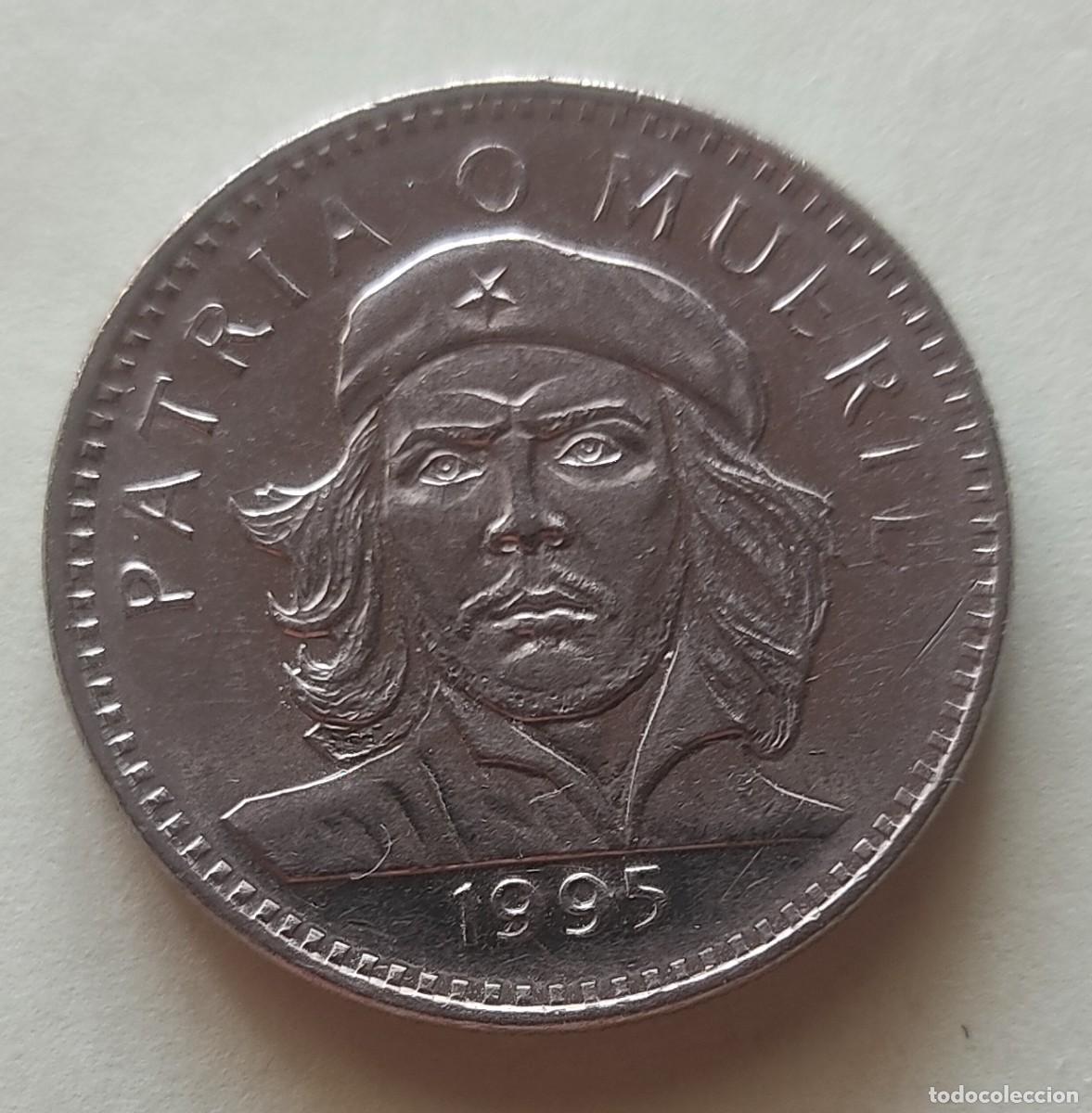 Monedas antiguas de Am&eacute;rica: Cuba-3 pesos-1995. - Foto 1