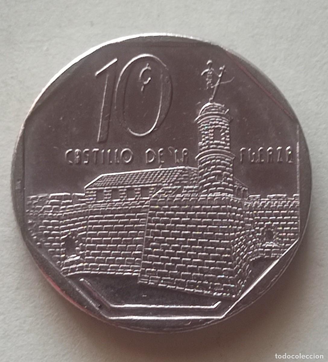 Monedas antiguas de Am&eacute;rica: Cuba-10 centavos convertibles-2000. - Foto 1