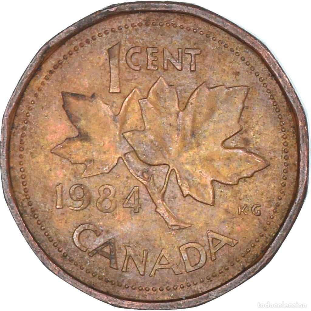 Monedas antiguas de Am&eacute;rica: [#1328333] Moneda, Canad&aacute;, Cent, 1984 - Foto 2