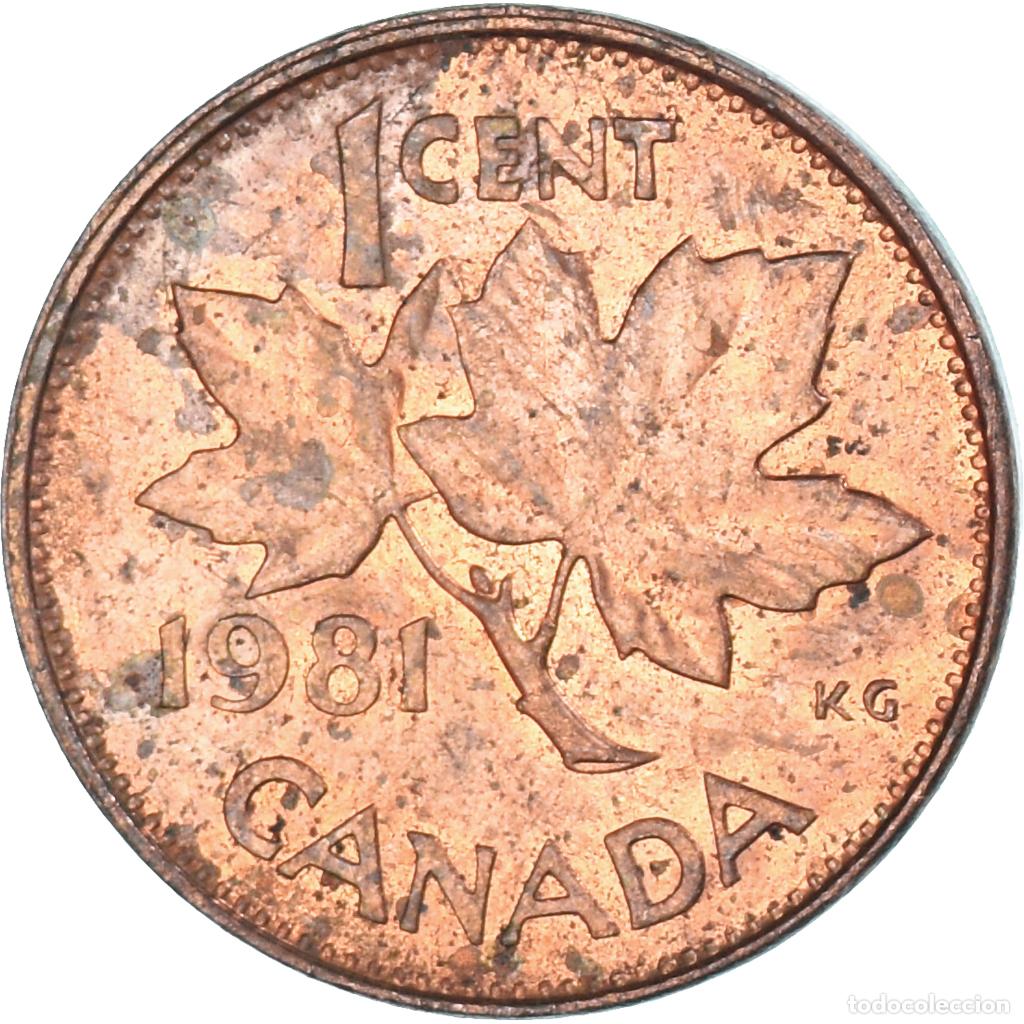 Monedas antiguas de Am&eacute;rica: [#1328399] Moneda, Canad&aacute;, Cent, 1981 - Foto 2