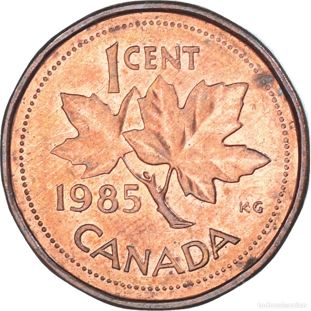 Monedas antiguas de Am&eacute;rica: [#1328307] Moneda, Canad&aacute;, Cent, 1985 - Foto 2