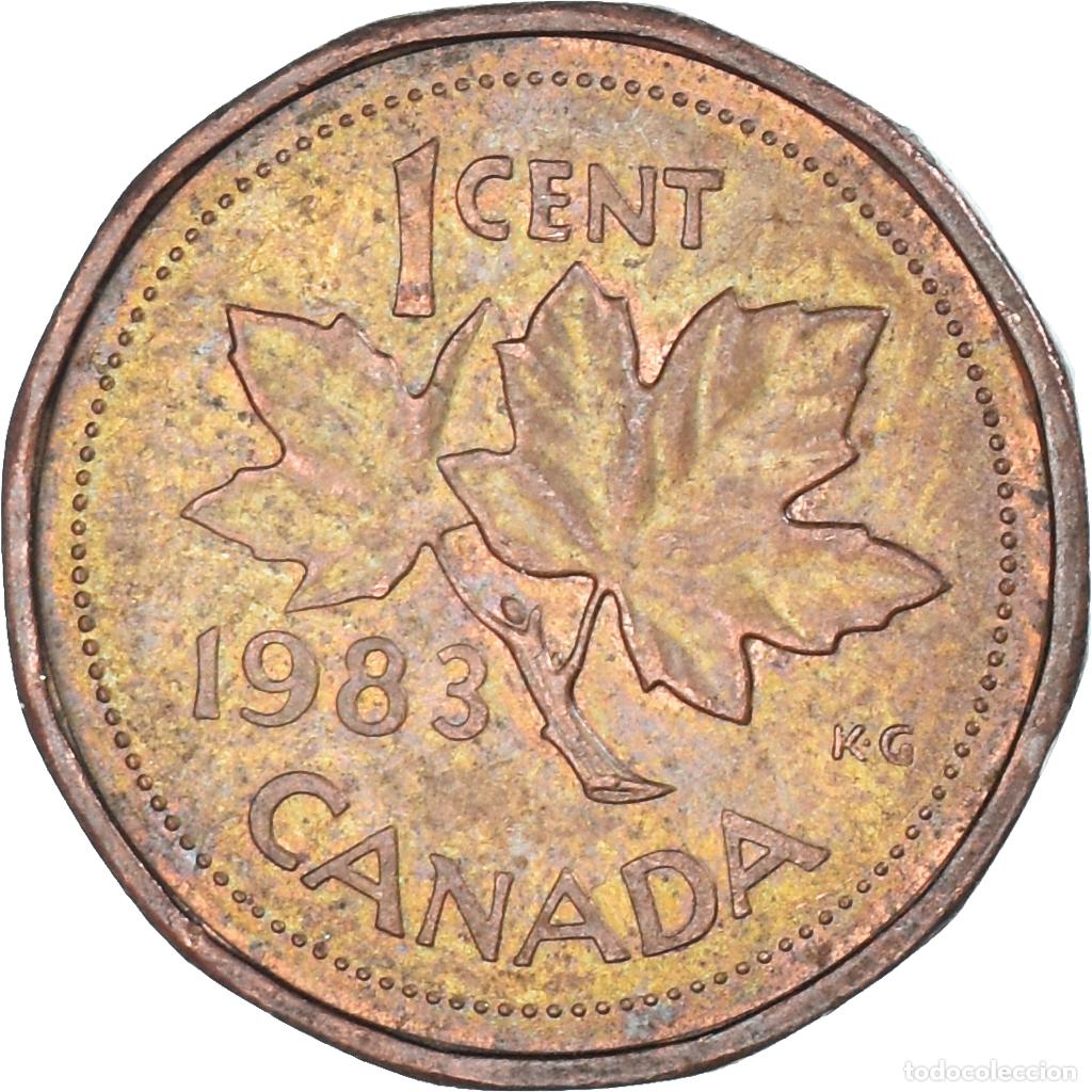 Monedas antiguas de Am&eacute;rica: [#1328341] Moneda, Canad&aacute;, Cent, 1983 - Foto 2