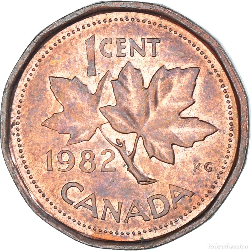 Monedas antiguas de Am&eacute;rica: [#1328306] Moneda, Canad&aacute;, Cent, 1982 - Foto 2