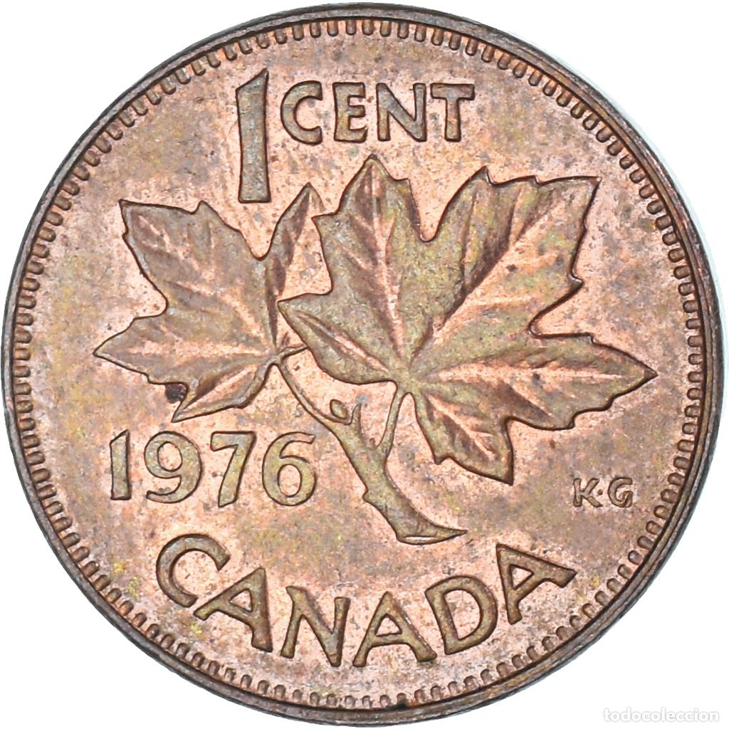 Monedas antiguas de Am&eacute;rica: [#1328310] Moneda, Canad&aacute;, Cent, 1976 - Foto 2