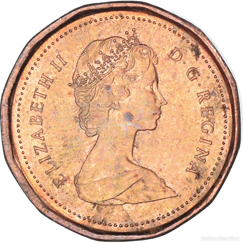 Monedas antiguas de Am&eacute;rica: [#1328313] Moneda, Canad&aacute;, Cent, 1989 - Foto 1