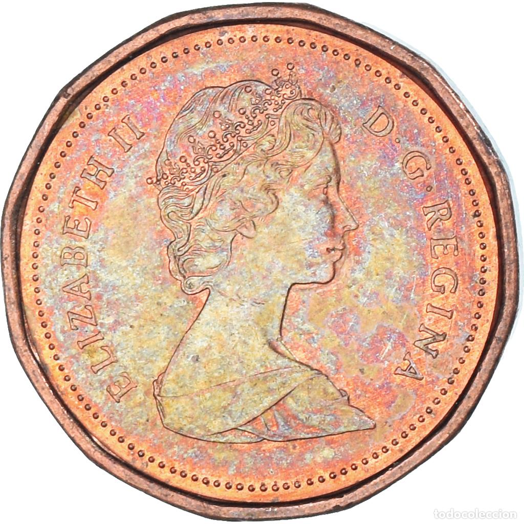 Monedas antiguas de Am&eacute;rica: [#1328318] Moneda, Canad&aacute;, Cent, 1987 - Foto 1