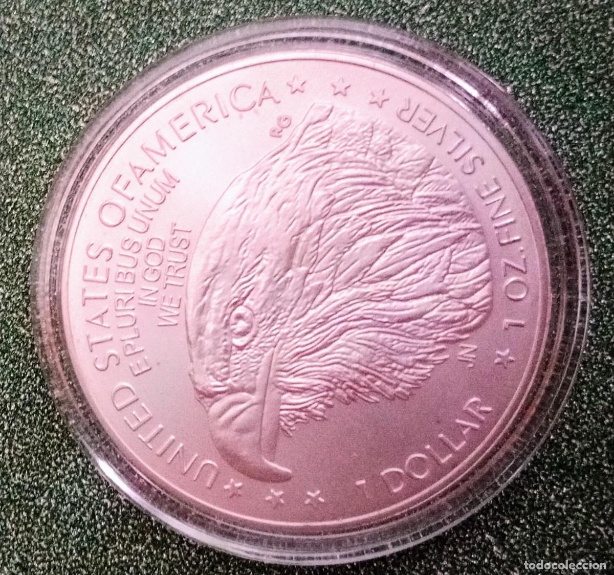 Monedas antiguas de Am&eacute;rica: Moneda Liberty veintiuno - Foto 2