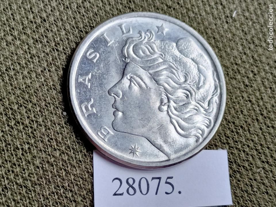 Monedas antiguas de Am&eacute;rica: Brasil 50 centimos 1978, centavos - Foto 1