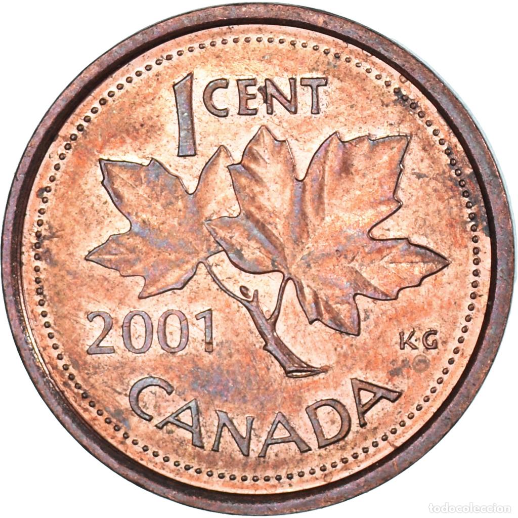Monedas antiguas de Am&eacute;rica: [#1330424] Moneda, Canad&aacute;, Cent, 2001 - Foto 2