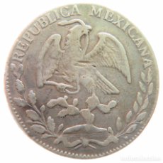 Monedas antiguas de América: 4 REALES 1868. ZACATECAS.MEXICO. AG.13,33 GR.MBC-.ESCASA.