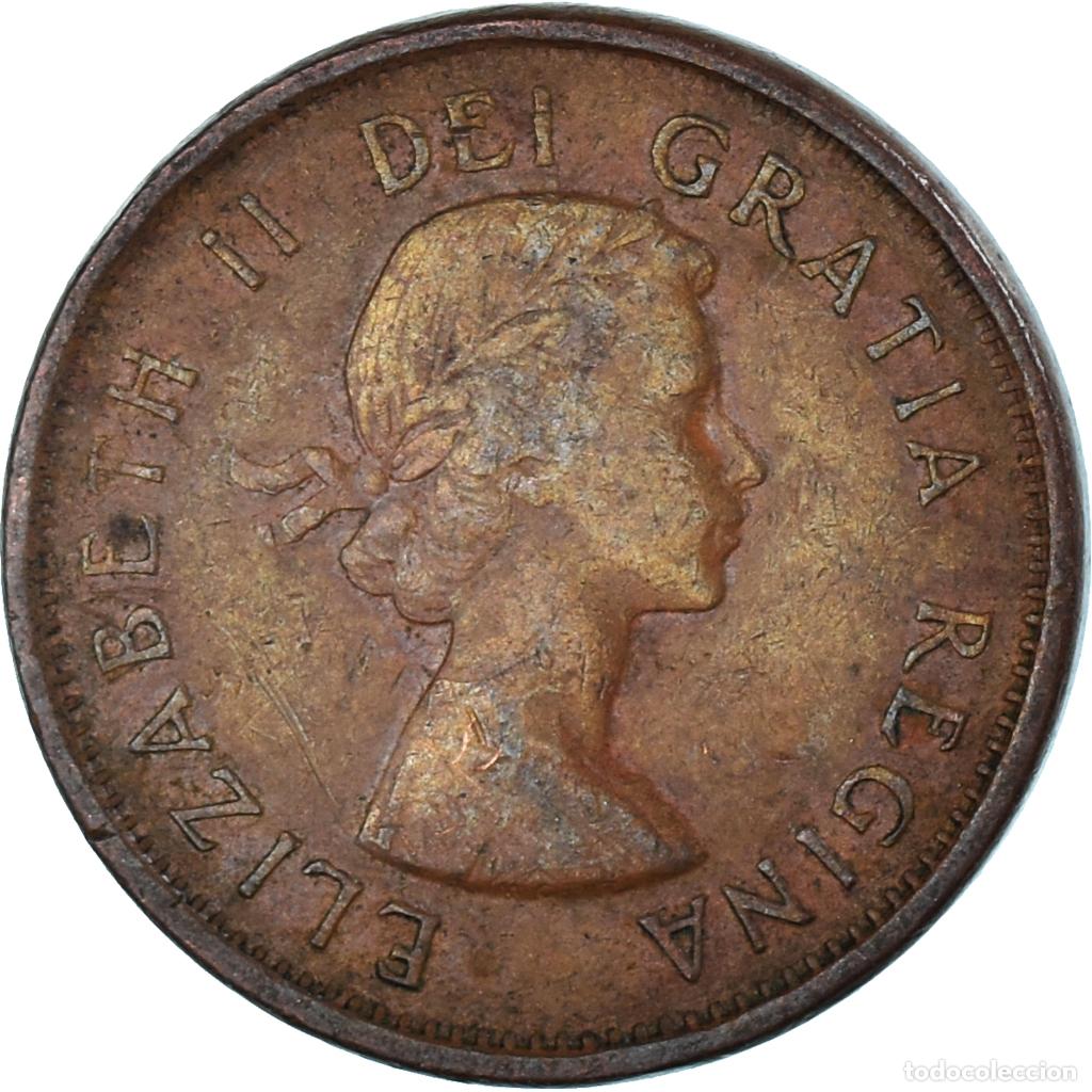 Monedas antiguas de Am&eacute;rica: [#1328781] Moneda, Canad&aacute;, Cent, 1962 - Foto 1