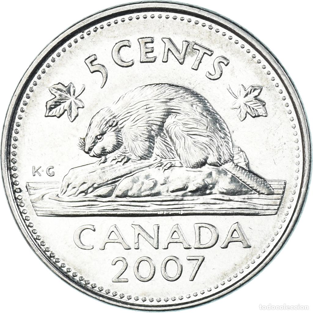 Monedas antiguas de Am&eacute;rica: [#1329256] Moneda, Canad&aacute;, 5 Cents, 2007 - Foto 2
