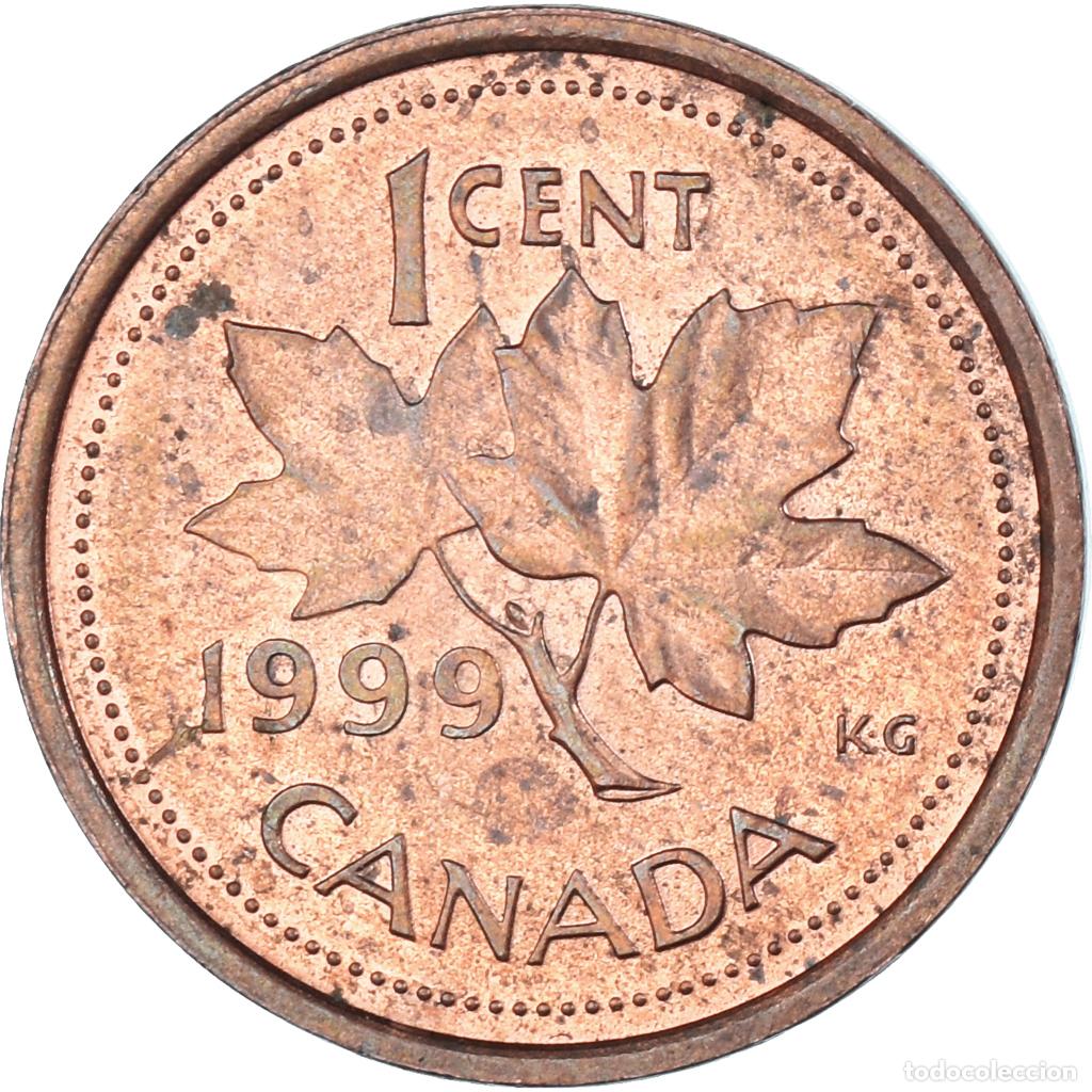 Monedas antiguas de Am&eacute;rica: [#1329340] Moneda, Canad&aacute;, Cent, 1999 - Foto 2