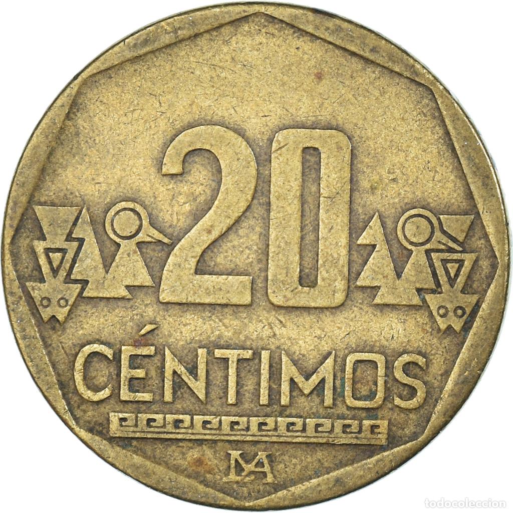 Monedas antiguas de Am&eacute;rica: [#1329417] Moneda, Per&uacute;, 20 Centimos, 2001 - Foto 2