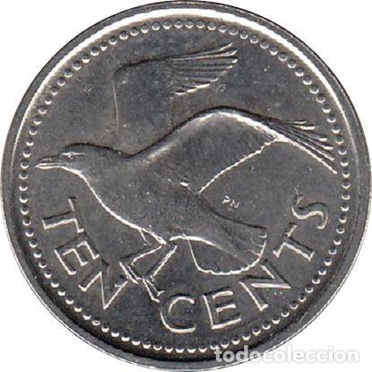 Monedas antiguas de Am&eacute;rica: BARBADOS 10 Centavos 2012 KM#12a - Foto 1