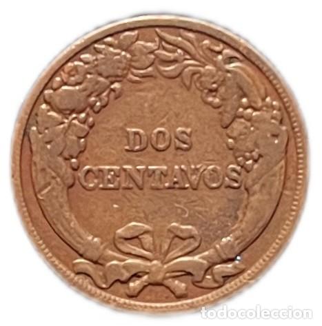 Monedas antiguas de Am&eacute;rica: PER&Uacute;. DOS CENTAVOS 1.919 - Foto 2
