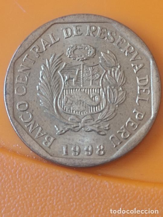 Monedas antiguas de Am&eacute;rica: PERU 1998 5 CENTIMOS CIRCULADA - Foto 2