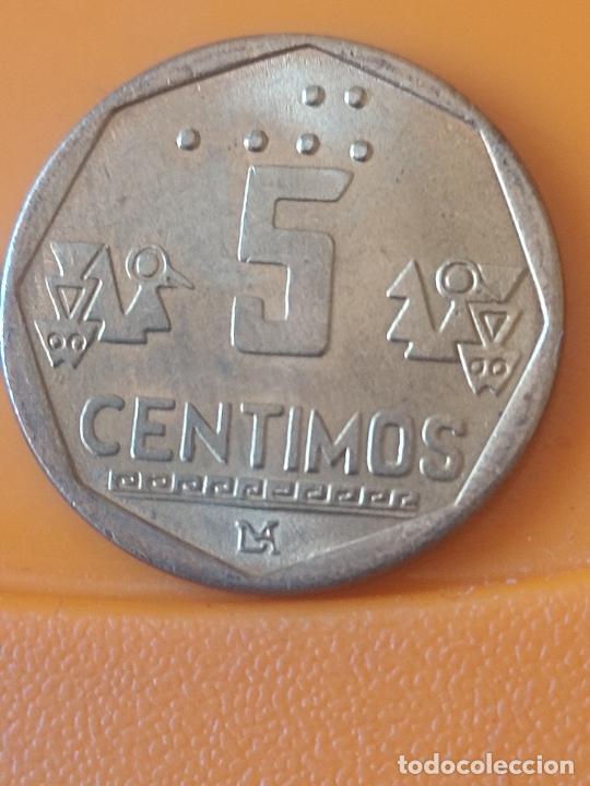 Monedas antiguas de Am&eacute;rica: PERU 1998 5 CENTIMOS CIRCULADA - Foto 1