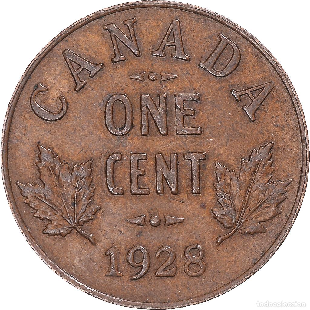 Monedas antiguas de Am&eacute;rica: [#1301495] Moneda, Canad&aacute;, Cent, 1928 - Foto 2