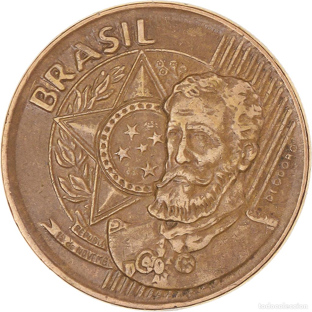 Monedas antiguas de Am&eacute;rica: [#1325317] Moneda, Brasil, 25 Centavos, 2013 - Foto 1