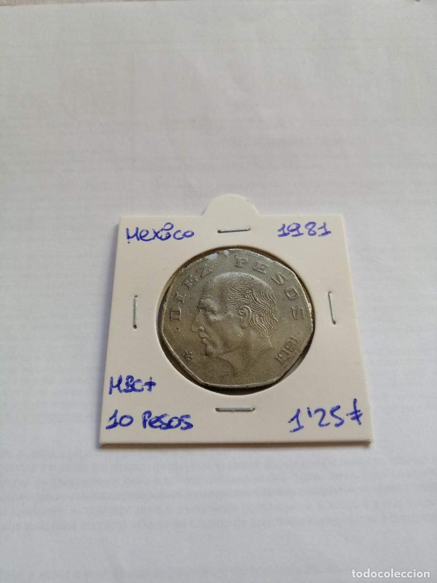 Monedas antiguas de Am&eacute;rica: M&eacute;xico 10 pesos 1981 - Foto 1