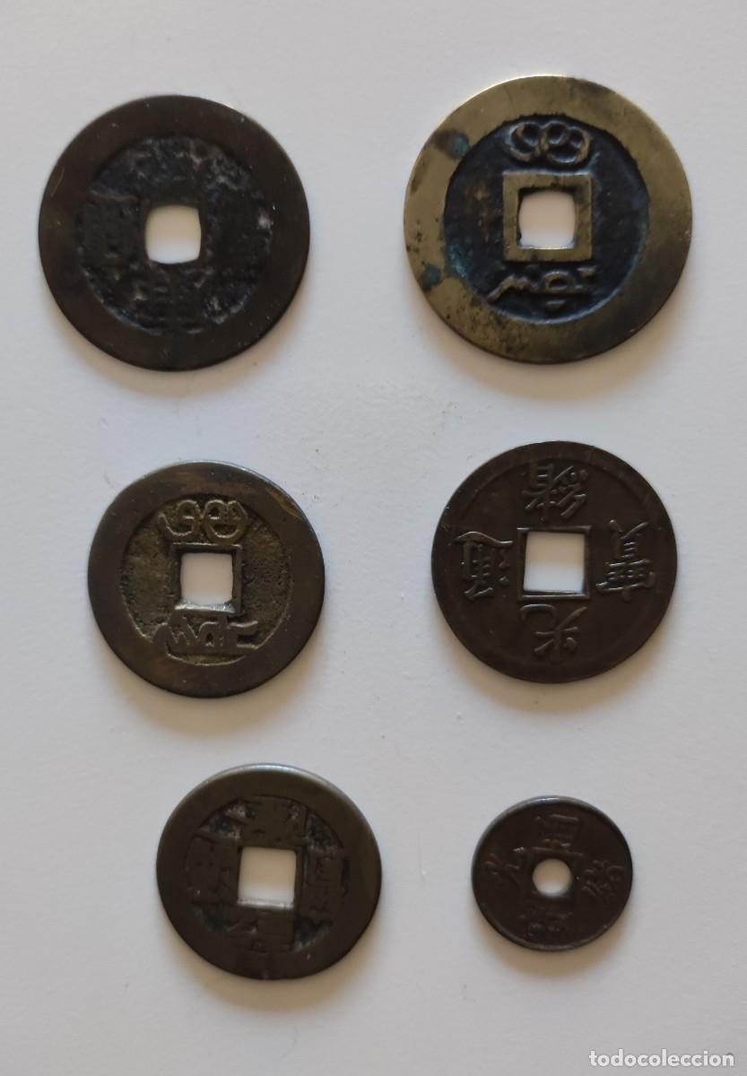 Monedas antiguas de Am&eacute;rica: Antiguas monedas chinas - Foto 2