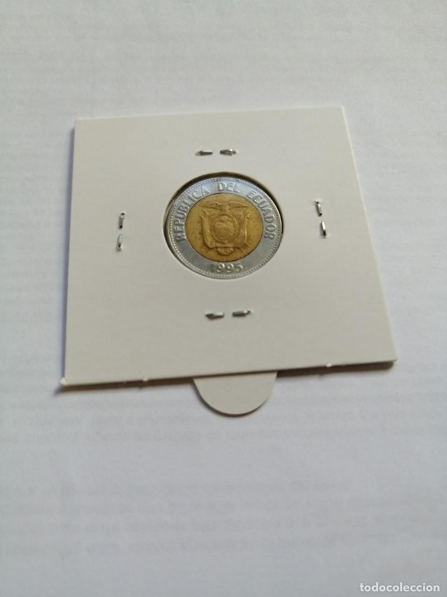 Monedas antiguas de Am&eacute;rica: Ecuador 100 Sucres 1995 - Foto 2