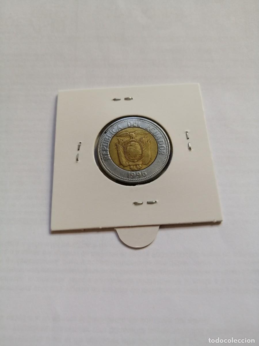 Monedas antiguas de Am&eacute;rica: Ecuador 1000 Sucres 1996 - Foto 2