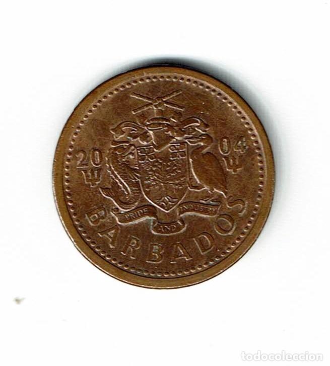 Monedas antiguas de Am&eacute;rica: BARBADOS 1 CENT 2004 - Foto 2