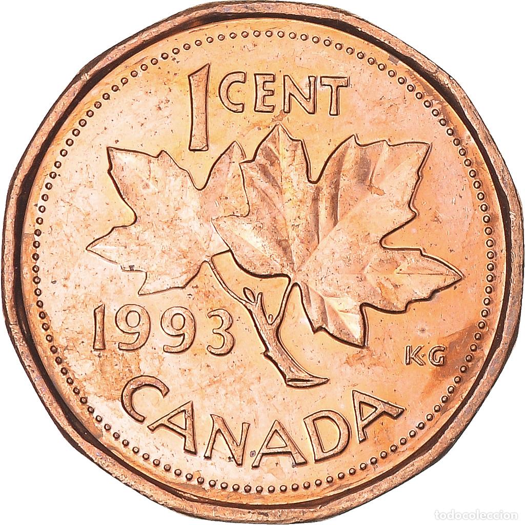 Monedas antiguas de Am&eacute;rica: [#1331672] Moneda, Canad&aacute;, Cent, 1993 - Foto 2