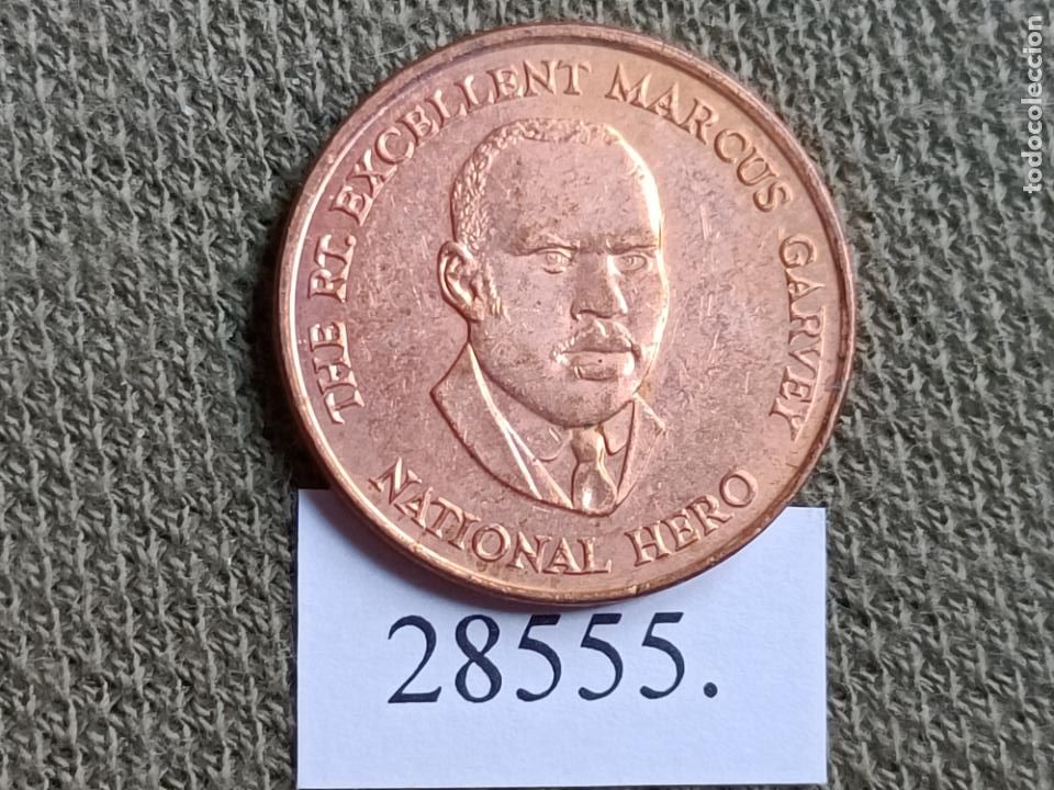 Monedas antiguas de Am&eacute;rica: Jamaica 5 c&eacute;ntimos 1996 - Foto 1