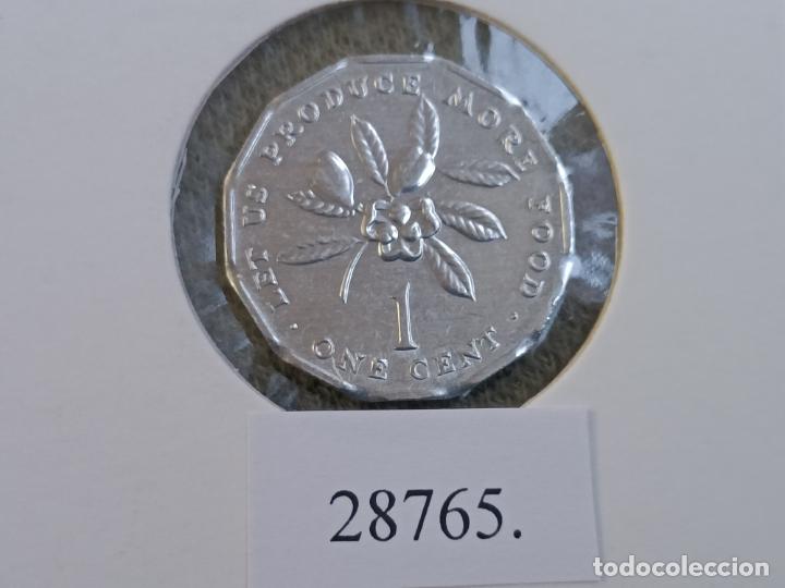 Monedas antiguas de Am&eacute;rica: Jamaica 1 centimo 1991 - Foto 2