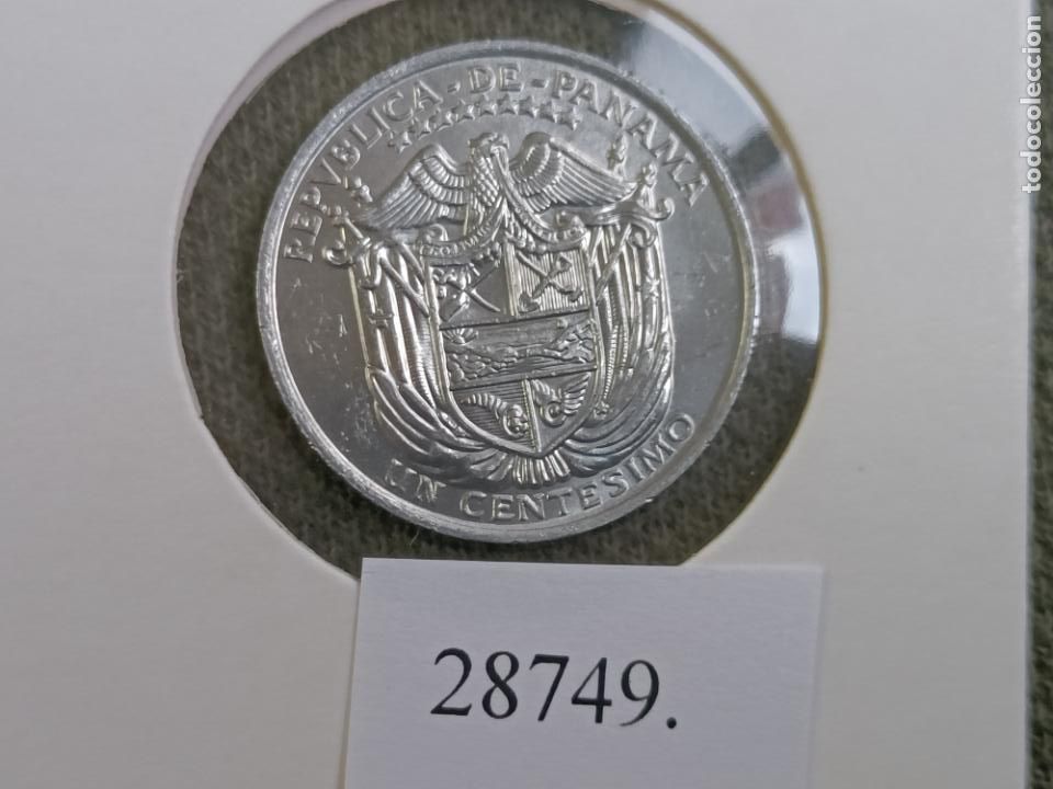 Monedas antiguas de Am&eacute;rica: Panama 1 centimo 2000, FAO - Foto 2