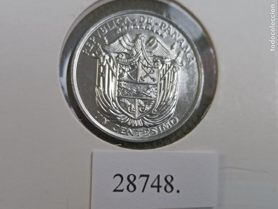 Monedas antiguas de Am&eacute;rica: Panama 1 centimo 2000, FAO - Foto 2