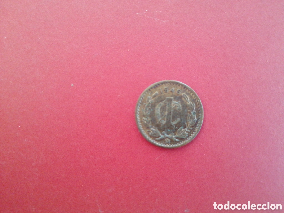 Monedas antiguas de Am&eacute;rica: 1 centavo de M&eacute;xico 1946 - Foto 2