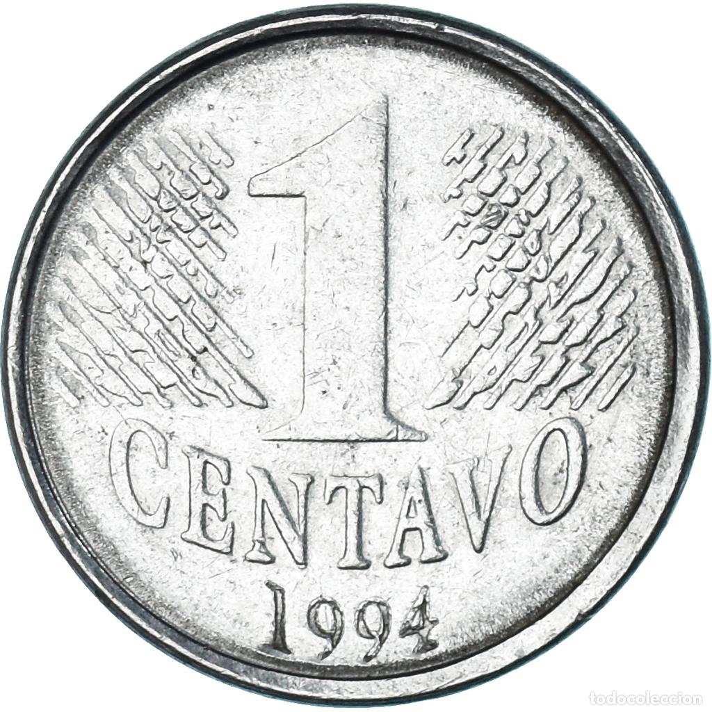 Monedas antiguas de Am&eacute;rica: [#1334252] Moneda, Brasil, Centavo, 1994 - Foto 2
