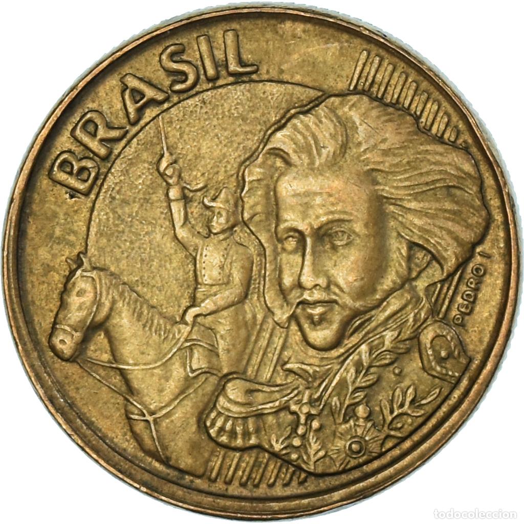 Monedas antiguas de Am&eacute;rica: [#1334347] Moneda, Brasil, 10 Centavos, 2001 - Foto 1