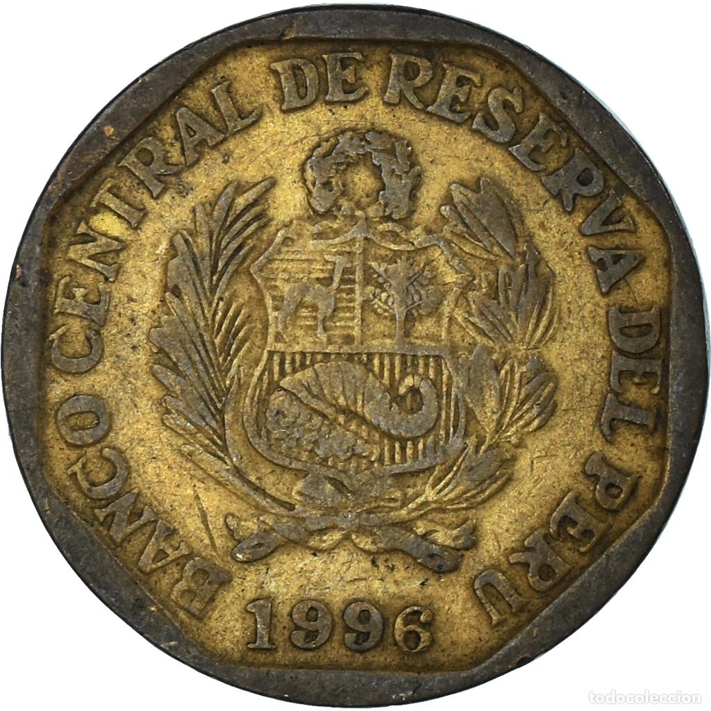 Monedas antiguas de Am&eacute;rica: [#1334373] Moneda, Per&uacute;, 20 Centimos, 1996 - Foto 1