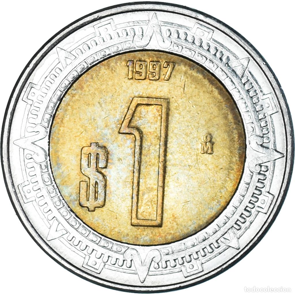 Monedas antiguas de Am&eacute;rica: [#1336282] Moneda, M&eacute;xico, Peso, 1997 - Foto 2