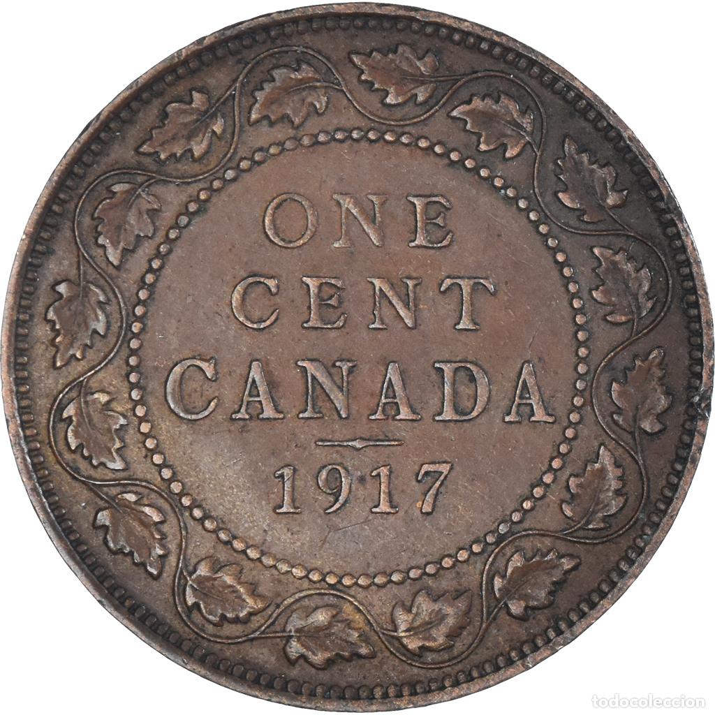 Monedas antiguas de Am&eacute;rica: [#1336648] Moneda, Canad&aacute;, Cent, 1917 - Foto 2