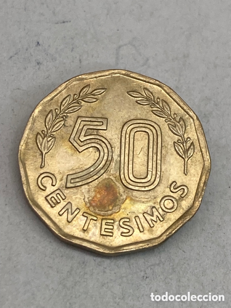 Monedas antiguas de Am&eacute;rica: Moneda 50 c&eacute;ntimos 1981 Uruguay M5 - Foto 1