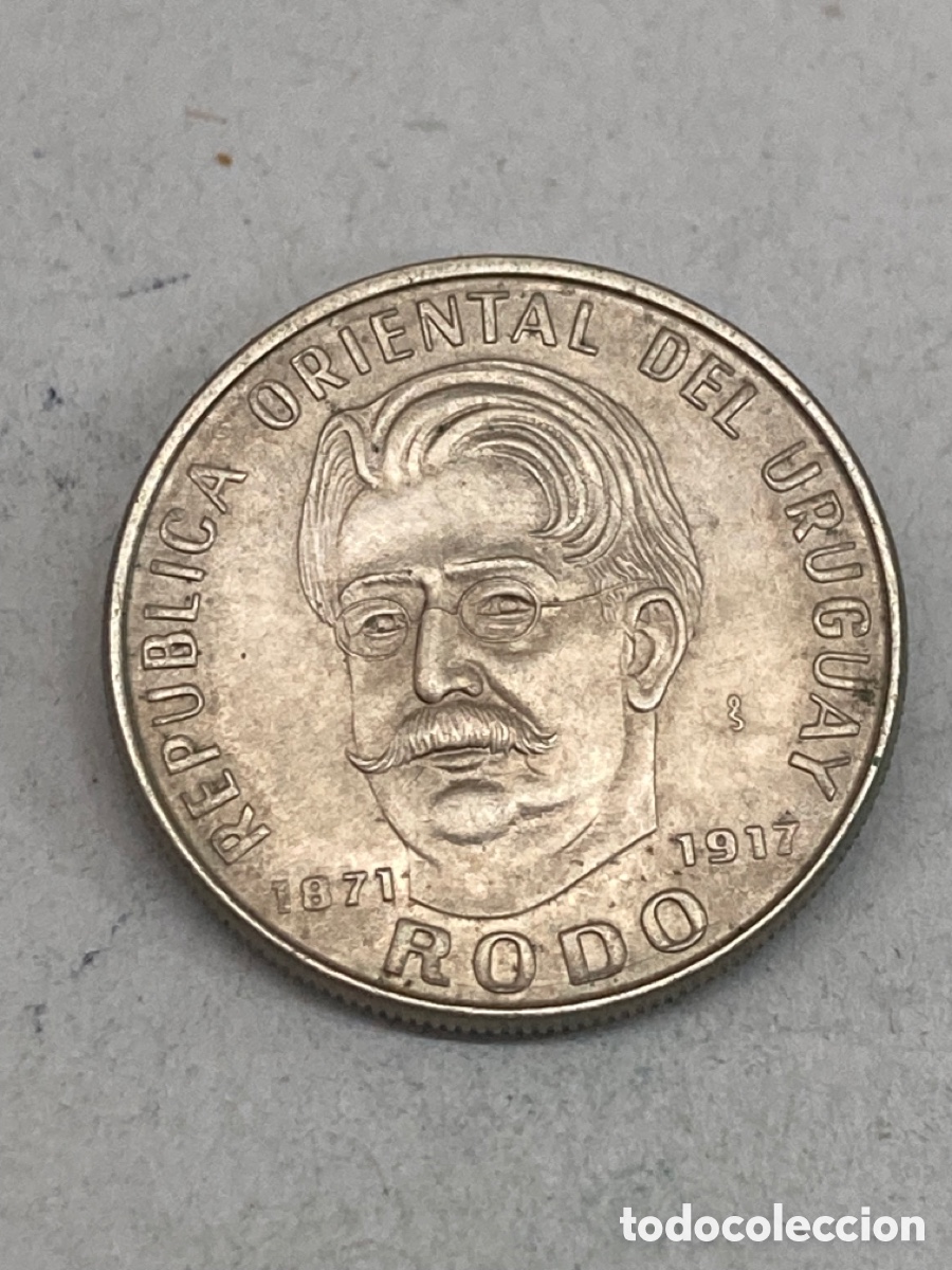 Monedas antiguas de Am&eacute;rica: Moneda 50 c&eacute;ntimos 1971 Uruguay M6 - Foto 2