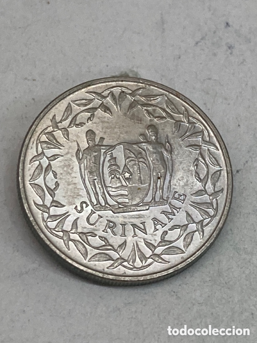 Monedas antiguas de Am&eacute;rica: Moneda 100 Cent 1989 Suriname M8 - Foto 2